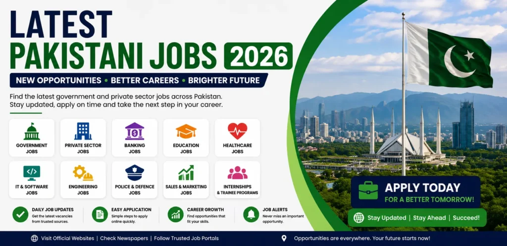 Latest Pakistani Jobs 2026 Complete Guide to Finding and Applying for New Opportunities