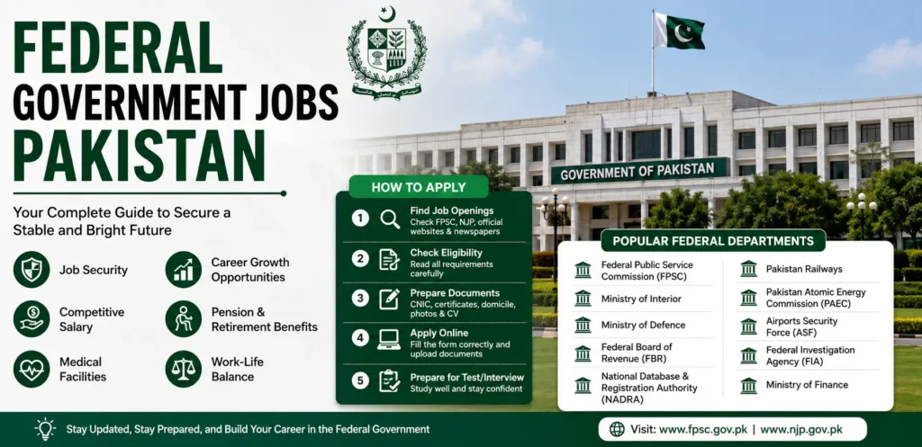 Federal Government Jobs Pakistan Complete Guide to Finding and Applying Successfully